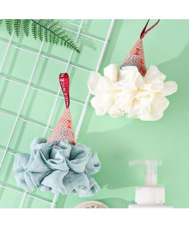 3-Piece Ice Cream Bath Balls for Kids | Skin Exfoliating Sponge and Body Scrubber | Bath Shower Accessories - Buy Online on GoSupps.com