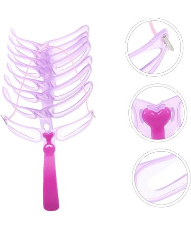 Ipetboom 3pcs set Use Tool Grooming De Makeup Stamp Full for Pencil Stereo Reusable Stencil Maquillaje mediumx3pcs Violetx3pcs - Buy Online on GoSupps.com