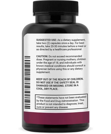 Berberine Supplement 1200mg - HCI Plus - 60 Capsules - Buy Online on GoSupps.com