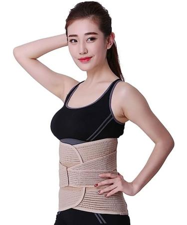Back Support Bandage with Struts - Breathable Lumbar Belt for Pain Relief Double Compression for Herniated Disc & Sciatica - Men & Women - Buy Online on GoSupps.com