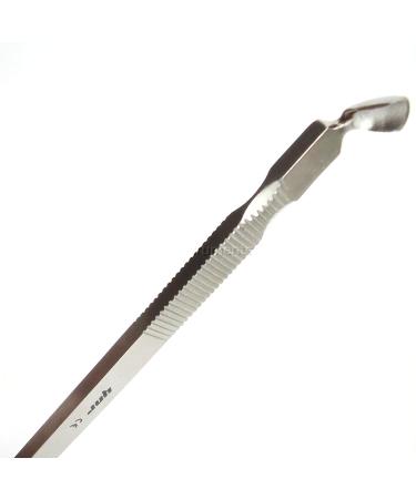 YNR Pro Gel Fx Cuticle Pusher & Remover Preps Nails & Removes Gels Stainless