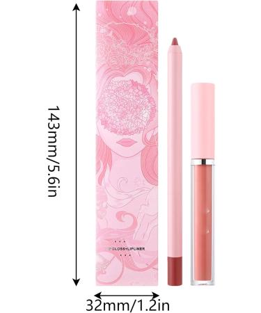  Raxove matte lipstick and lip liner set velvety non-fading waterproof makeup kits lip makeup kit lip color lip liner lip liner pens - Buy Online on GoSupps.com