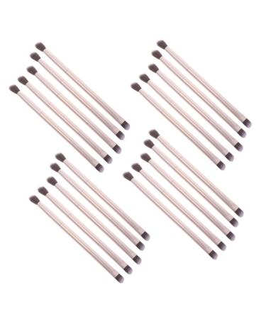 OHPHCALL 20pcs Double Brush Makeup Brush Eye Shadow Brush Women Makeup Supplies Beauty Tools Eyeshadow Brush