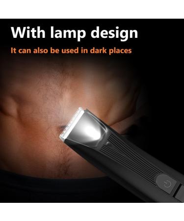 Washable Electric Groin Body Trimmer - Rechargeable Hair Cutting Tool for Men & Women | Beard Groomer & Ball Shaver - Buy Online on GoSupps.com