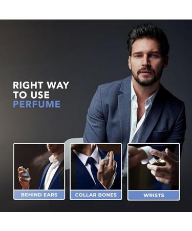 Carlton.London Premium Enigma Liquid Perfume Gift Set For Men Long Lasting Spicy Woody & Citrusy Fragrances (Set Of 3) 50ml Each Azure Incense & Czar EDP Gift For Husband Boyfriend Dad Brother - Buy Online on GoSupps.com