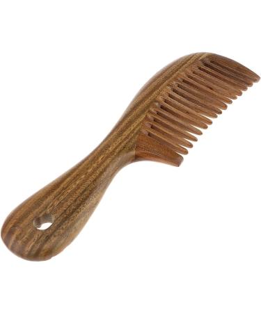 Comb Hair Care Hair Comb Professional Hair Comb Handmade Wooden Hair Comb Brush with Handle Home Salon Hair Cutting Comb Hair Brush (Color : Fine Tooth) - Buy Online on GoSupps.com