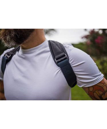 Shoulder & Upper Back Brace - One Size Fits All for Pain Relief Posture Control & Comfort - Ideal for Athletes & Daily Use - Made in the USA - Buy Online on GoSupps.com