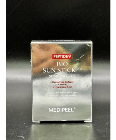 Generic MEDIPEEL Peptide 9 Bio Sun Stick Pro Sun Screen Anti Wrinkle Unisex Peptide 9 Bio SPF50+ Portable UV Protection Sunscreen Stick