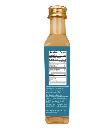 ADI USDA Certified Organic Castor Oil - Boost Hair Growth for Thicker Hair Lashes & Eyebrows | 8.8 fl oz - International Shipping Available - Buy Online on GoSupps.com