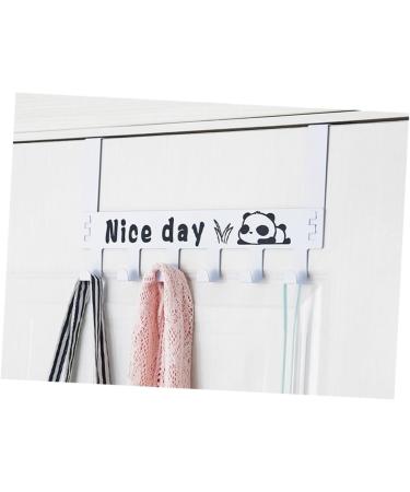 Alipis Over Door Clothes Hanger Rack Over The Door Coat Rack Storage Rack Coat Hanger Hanging Door Indoor medium White - Buy Online on GoSupps.com