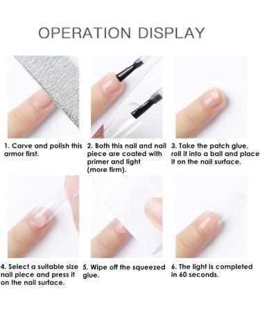 Strong Nail Glue Nail Rhinestone Glue Press on Nails Tips Solid Patch Gel Glue Manicure Gel Glue 10g Beauty Secrets Nail Glue - Buy Online on GoSupps.com