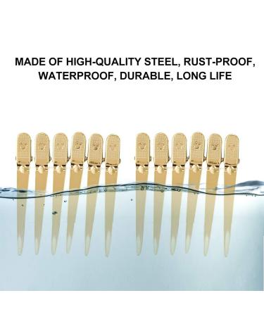 12PC Hair Styling Clips Set - Professional Salon Hairpins in 6 Colors | Durable Steel Hair Clips for Hairdressing - Buy Online on GoSupps.com