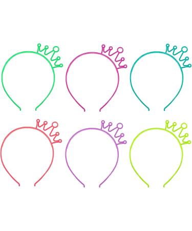 amangul Fashion Adult Kids Glowing Crown Shape Hair Hoop Luminous Hairband Stage Performances Halloween Women Styling Headband(Lake Green) - Buy Online on GoSupps.com