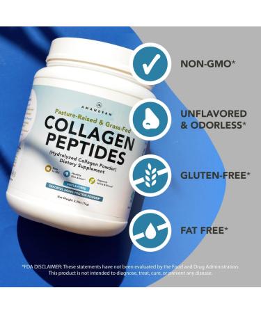 Healthy Skin & Joints Bundle - Premium Vegan Omega-3 (120 Capsules) from Marine Algae + Grass-Fed Collagen Peptides Powder (1kg - 100 Servings) Non-GMO. Radiant Skin Joints Bones & Graceful Aging - Buy Online on GoSupps.com