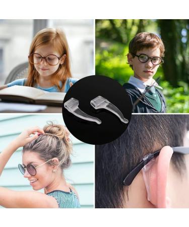 Ustnir 20 Pairs Anti-Slip Glasses Hinge Set | Soft Silicone Ear Hooks & Bracket Holder for Comfort & Protection | Perfect for Glasses Ears - Buy Online on GoSupps.com