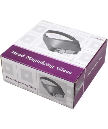 Uncles Head-Mounted Magnifying Glass 1./3X/9./11X Headband Magnifier for Reading Sewing Handmade & Other Fine Work Gift - Buy Online on GoSupps.com
