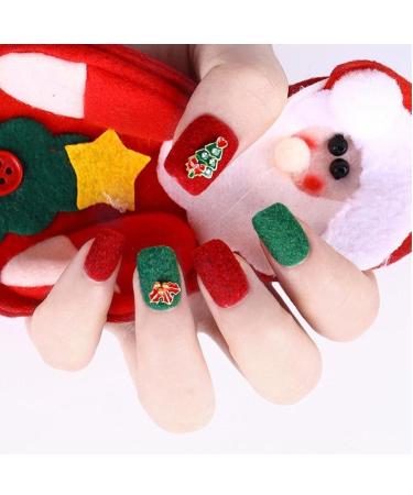 10ml Fuzzy Flocking Colorful Dust for Nail Art | Velvet Glitter Powder for Manicure & Christmas Decorations - Buy Online on GoSupps.com