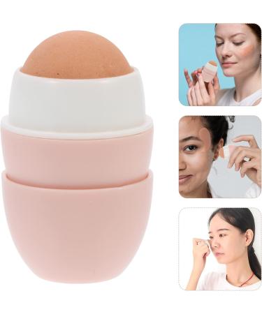 Beavorty Volcanic Stone Oil-Absorbing Ball Facial Cleansing Products Oil Control Face Roller Simple Whetstone Pink - Buy Online on GoSupps.com