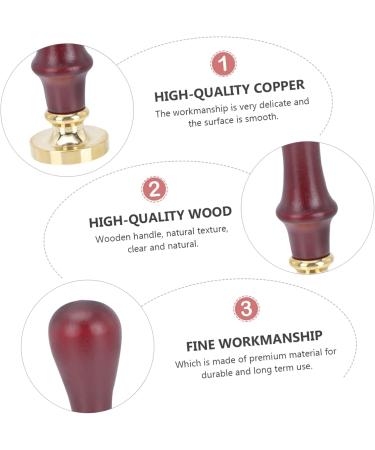 PLAFOPE 2 Pcs Dispensing Plate Tool Delicate Stamper Cosmetic Accessory Vintage Envelopes Copper Copper Head - Buy Online on GoSupps.com