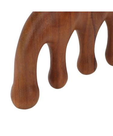 Shop Premium Head Massage Comb | Sandalwood Gua Sha Scalp Massager for Relaxation & Wellness - Buy Online on GoSupps.com