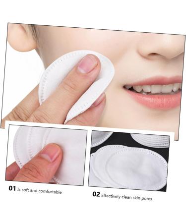1set Cotton Pad Makeup Remover Wipes Face Cleansing Pads Makeup Sponge Makeup Cleaning Mat Loofah Sponge Makeup Cleansing Sponge Reusable Face Cleaning Puff Face Wipe Puff Round - Buy Online on GoSupps.com