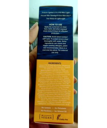 Aqualogic Glow Plus Dewy Sunscreen SPF 50 PA+++ | UVA/B & Blue Light Protection | Glowing Skin Cream 50G - Shop Now - Buy Online on GoSupps.com