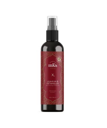 MKS eco X - Leave-In Treatment & Detangler - Moroccan Argan Oil  Hemp Seed Oil - Vegan & Cruelty Free Original 10 Fl Oz