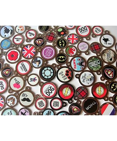 PS Pet Tags - Funny Cat ID Tags - Green People Who Hate Cats Design - Zinc Alloy Metal - Small (24mm) Personalised On Reverse - Cat Name Address Identity Tag - Made in UK - Buy Online on GoSupps.com