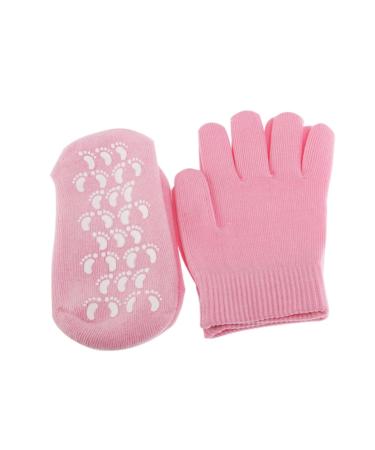 FRCOLOR Gel Socks and Gloves Soft Brightening Moisturising Socks Gel Socks for Dry Feet Hosiery for Women Socks Night Gloves Dropshipping Miss Spa Mittel