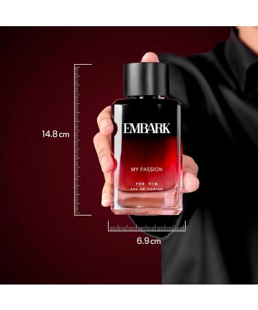 Bloom Beauty Embark My Passion for Him Liquid Perfume for Men - 100Ml | Premium Eau De Parfum | Musky and Citrus Fragrance - Buy Online on GoSupps.com