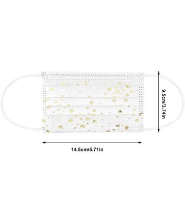 30PC Kids Lace 4 Ply Disposable_Face_Mask Breathable Elastic Earloops for Boys Girls Daliy Use - Buy Online on GoSupps.com