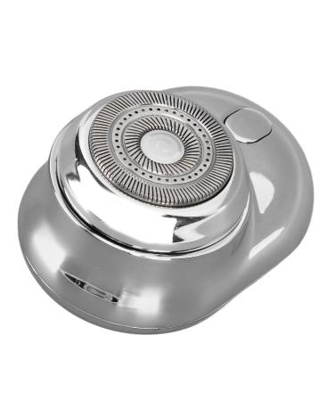 Electric Beard Trimmer with Digital Display - Portable Stainless Steel Blades | 300mAh Washable Beard Clipper for Travel (Silver - Buy Online on GoSupps.com
