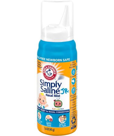 Simply Saline Nasal Mist Baby 1.5 oz - Gentle Relief for Congestion - Buy Online on GoSupps.com