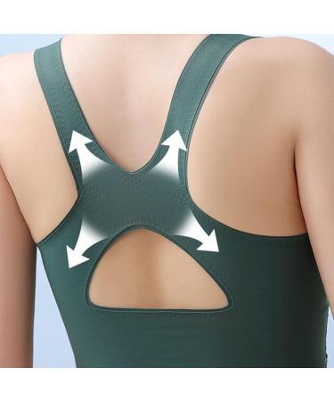 RTDGCV Women's Sports Bra - Traceless Lace Side Buckle Yoga Tank Top for Big Breasts - Strong Support & Comfort - Buy Online on GoSupps.com