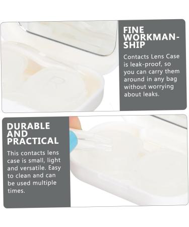 Buy Healvian 48-Piece Contact Lens Case Set Durable Plastic Holder & Cosmetic Lens Bracket International Shipping Available - Buy Online on GoSupps.com