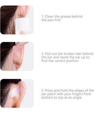 VILLCASE 30pcs Elf Ear Tapes - Cosmetic Ear Corrector for Prominent Ears | PEVA Ear Stickers for Aesthetic Protruding Ear Support - Buy Online on GoSupps.com