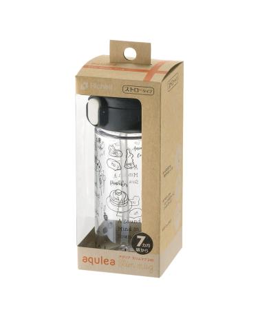 Richell Aqulea 240ml Black Straw Mug - BPA-Free & Leak-Proof - Buy Online on GoSupps.com