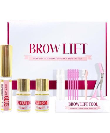 Eyebrow Perm Kit Instant Professional Lift for Fuller Eyebrows - Instant Eye Brow Lift Perm Kit at Home Long Lasting Salon Result Easy to - Buy Online on GoSupps.com