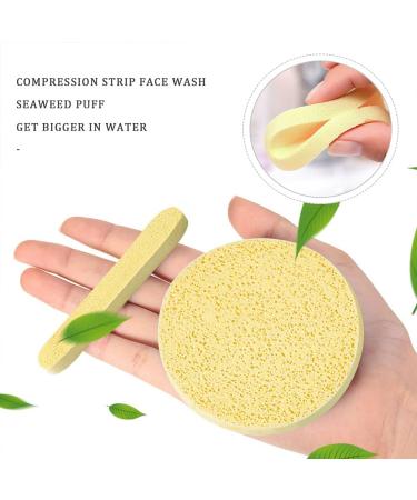 48 Pieces Compressed Facial Sponges for Estheticians - Professional Makeup Removal Pads - Round Face Sponges (Pink Yellow Blue Purple) - Buy Online on GoSupps.com