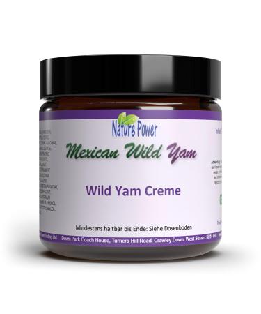 Mexican Wild Yam Cream | The Original | For use on the skin | by NATURE POWER | 100 ml cream | GMO-free and vegan - Buy Online on GoSupps.com