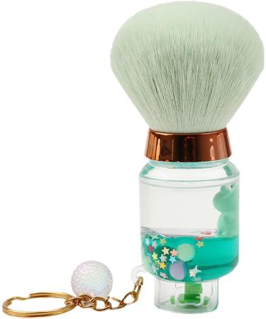 Bexdug Makeup Brushes Soft Blush Loose Powder Brush - Face Powder Brush Large Makeup Tool Powder Brush for Shadow and Highlight Green - Buy Online on GoSupps.com