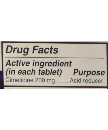Equate Heartburn Relief 200mg - Acid Reducer Cimetidine - 60 Tablets - Buy Online on GoSupps.com