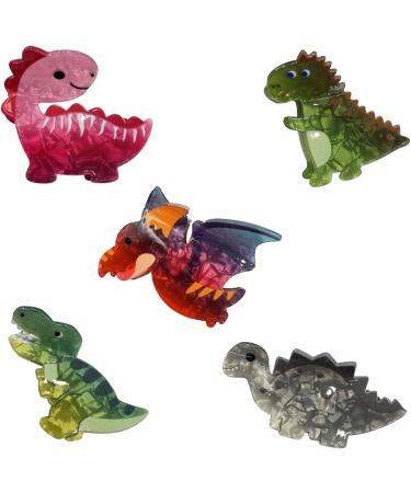 CHINK Fashion Jewelry Cartoon Dinosaurs Hair Claw Clips Headwear Large Hair Clips Strong Hold Big Hair Jaw Clips for Thick and Thin Hair Gray Ankylosaurus 5# - Buy Online on GoSupps.com