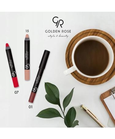  Golden Rose GOLDEN ROSE Matte Lipstick Colour 23 - Buy Online on GoSupps.com
