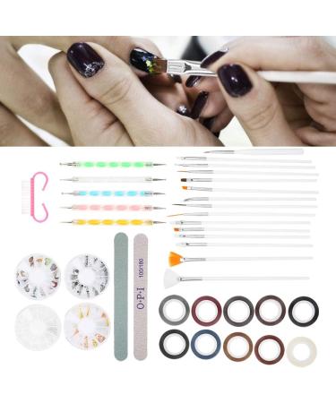 Manicure Tools DIY Decoration Portable Durable Nail File Acrylic for Nail Salon for Home - Buy Online on GoSupps.com