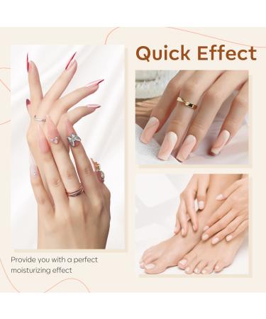 Modelones Cuticle Cream - Ultra-Hydrating Organic Jojoba Oil & Vitamin E Serum for Deep Moisturizing Nail Care - 15ML (Pack of 2) - Buy Online on GoSupps.com