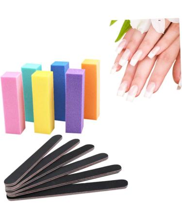 POPETPOP Sanding Stripe 2 Sets Cleaning Tools Nail Cleaning Kit Nail Buffing Block Polishing Buffers Nail Clean up Brush Nail File Sanding Block Manicure Kit Nail Kits Pedicure Brush Mini - Buy Online on GoSupps.com