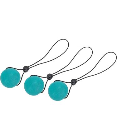 3 Pack Silicone Hand Grip Ball - Finger Massager Stress Relief & Fitness Training (Green 35 Degrees) - Buy Online on GoSupps.com