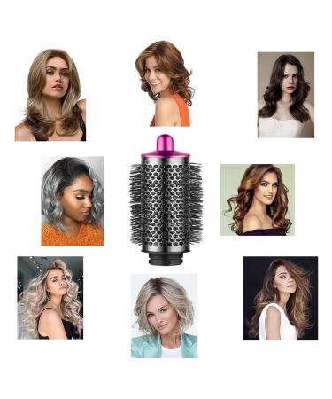 Large Round Volumizing Brush for All Hair Types - Compatible with HS01/HS05 - Rose Color - Buy Online on GoSupps.com
