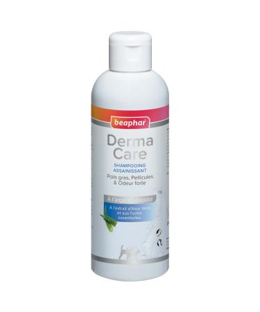 BEAPHAR - DERMACARE - Dermatological Shampoo for Dogs and Cats - With Colloidal Silver, Aloe Vera & Essential Oils - Relieves Itching - Promotes Skin Regeneration - 200ml